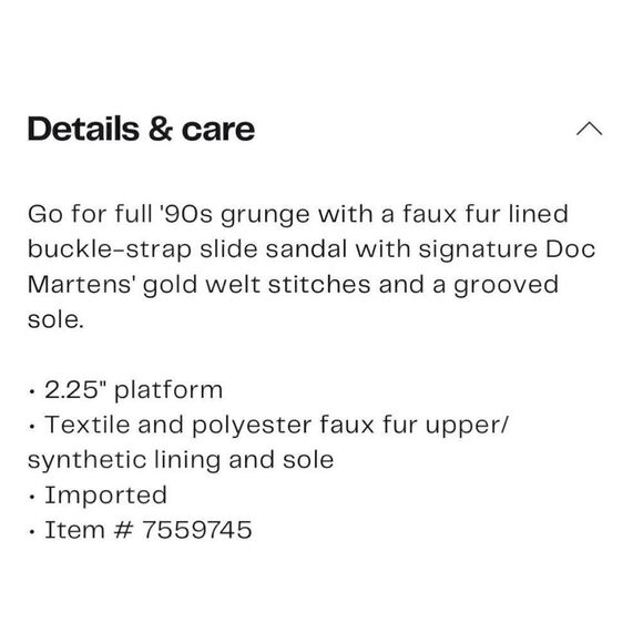 Dr. Martens | Myles Faux Fur Platform Sandals - Picture 10 of 10